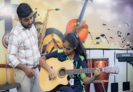 Harmonizing Excellence The Sound of Music at PVIS - Among the Best Schools in Ghaziabad